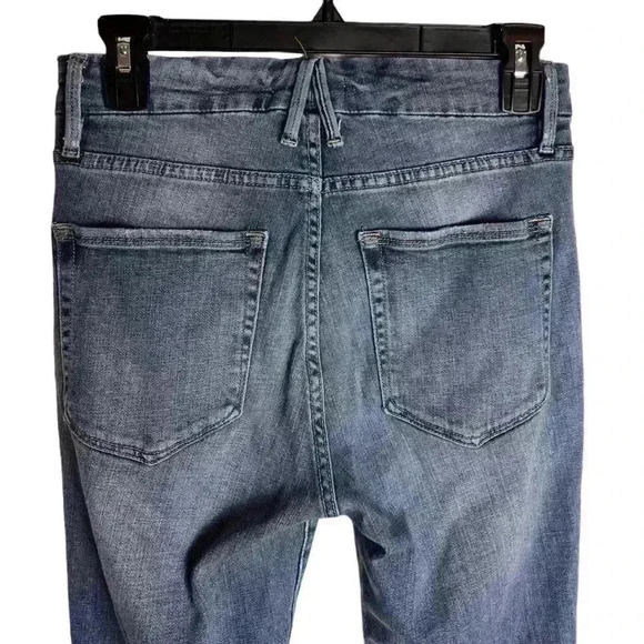 Good American Light Wash Blue 261 Good Legs Crop Skinny Sculpting Jeans 2/26 - Picture 6 of 8